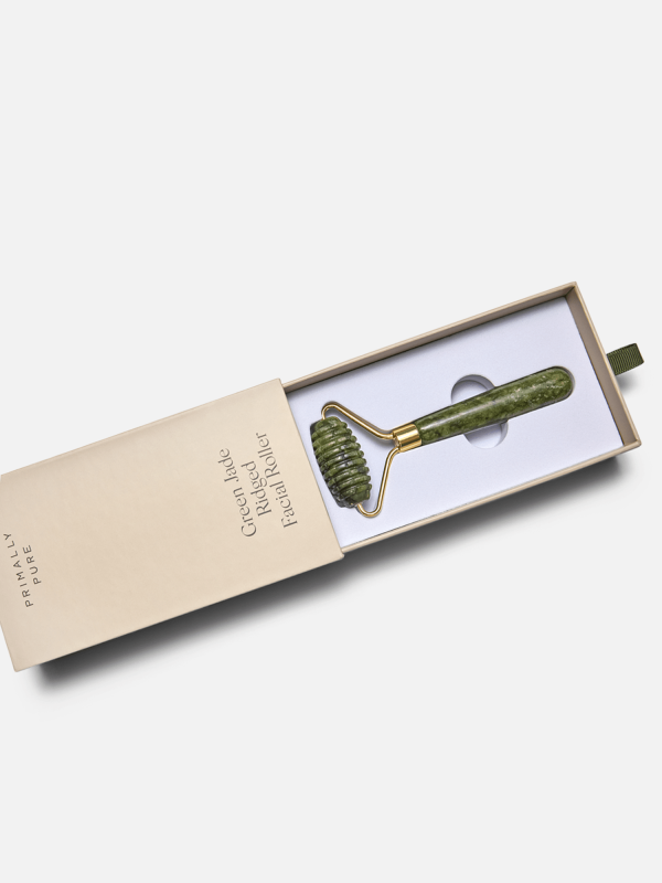 Green Jade Ridged Roller - Image 2